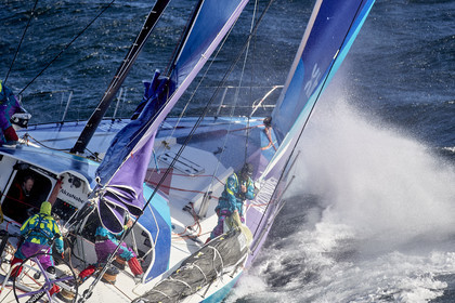 team AkzoNobel  in Volvo Ocean Race 2017-18.