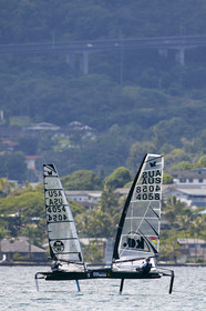 2013 McDOUGALL+McCONAGHY Moth Worlds - Kaneohe Bay - Hawaii -USA . October 2013