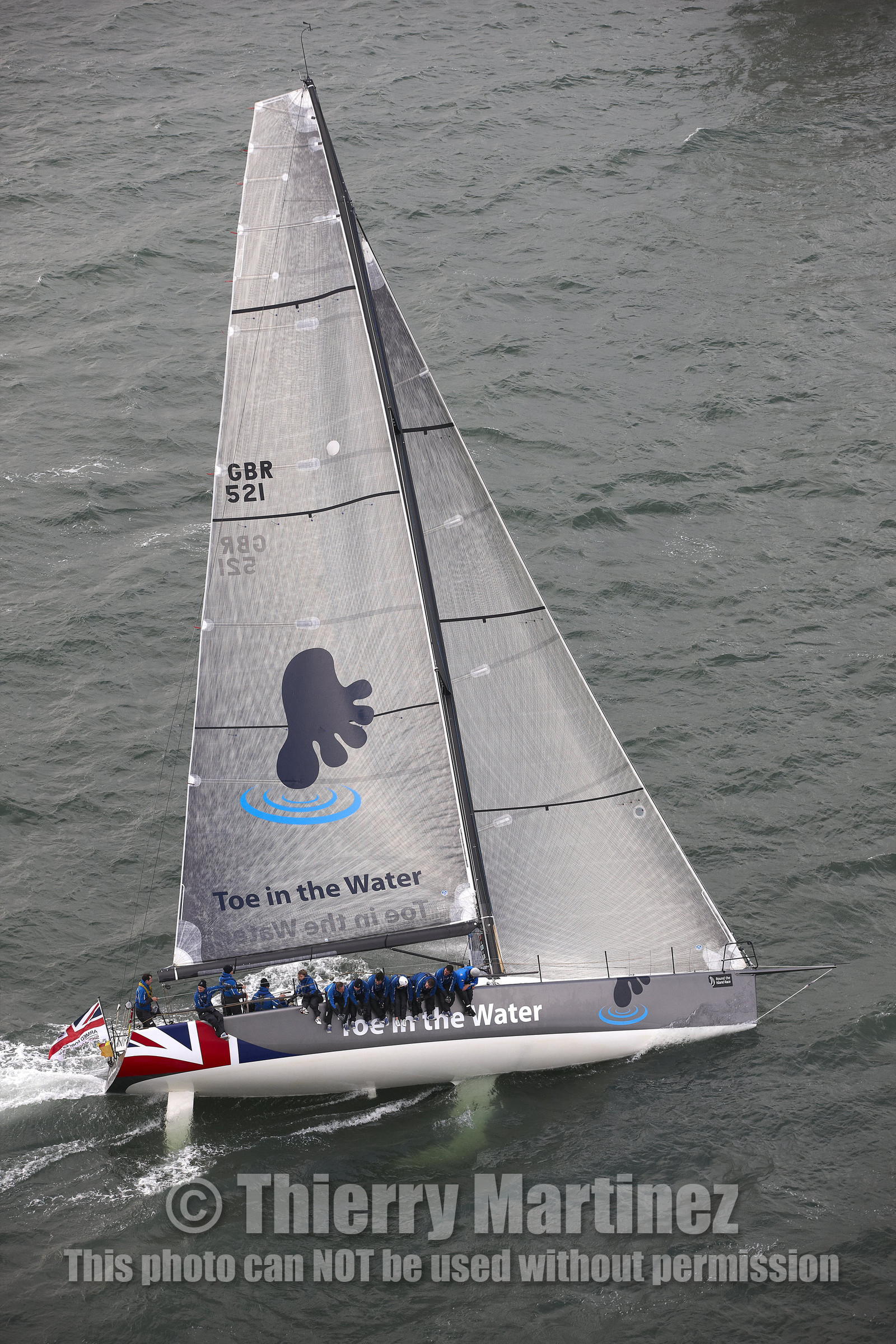JP Morgan Asset Management Round The Island Race.