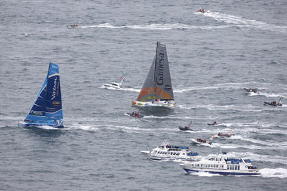 VENDEE GLOBE 2012 13 , Start 10 Nov 2012.