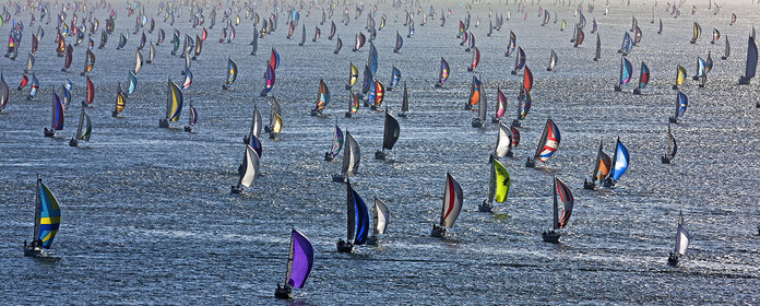 JP Morgan Asset Management Round The Island Race. 19 June 2010.