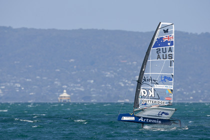 2015 McDougall + McConaghy Moth Worlds. Sorrento - VIC AUSTRALIA  . 6 16 January 2015. Organize by Sorrento Sailing Couta Boat Club.