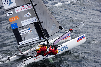 ©ThMartinez. NAGU, Finland, 28 JUNE 2006..Archipelago Raid 2006 (26-30 June 2006) Day 3-  .