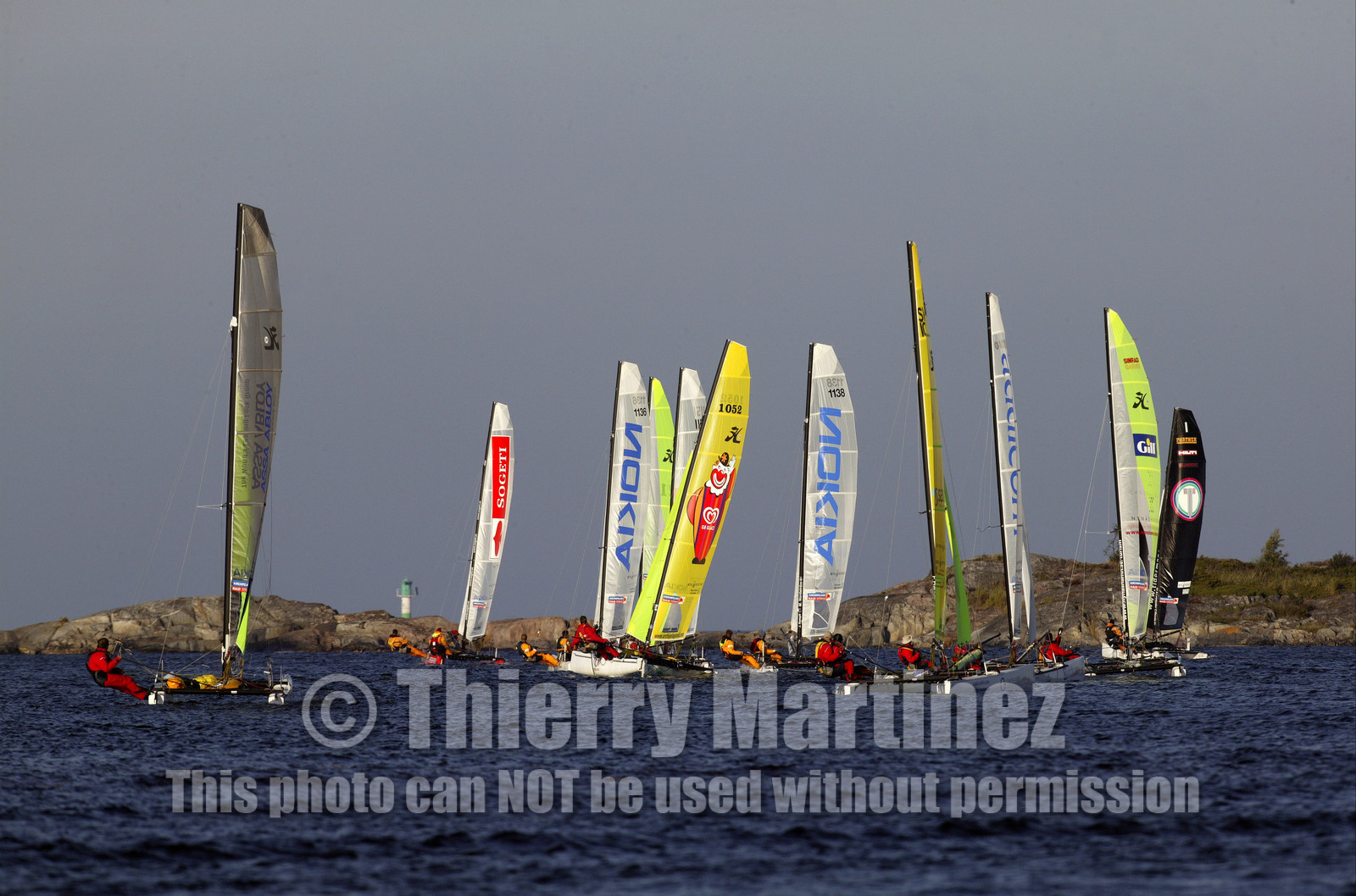 03_3107D © Th.Martinez,STOCKHOLM ARCHIPELAGO - SWEDEN9 07 03-Archipelago Raid (2003) Leg3 : start from Fejan to Finland....