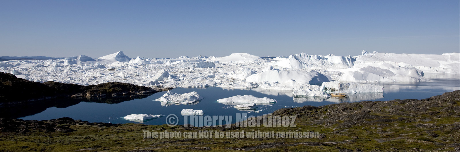 Schooner LA LOUISE sailing on west coast of Greenland.