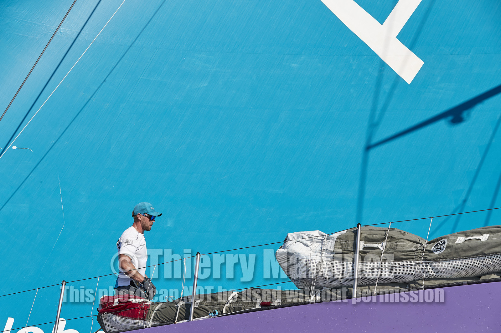 team AkzoNobel  in Volvo Ocean Race 2017-18.