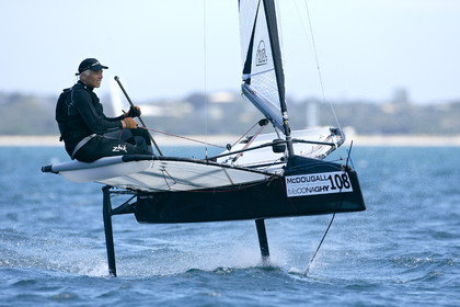 2015 McDougall + McConaghy Moth Worlds. Sorrento - VIC AUSTRALIA  . 6 16 January 2015. Organize by Sorrento Sailing Couta Boat Club.