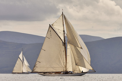 22_23004  © Thierry Martinez.FAIRLIE,SCOTLAND - UK 14th June 20222022 RICHARD MILLE FIFE REGATTA.Day 4 :ROTHESAY (ISLE OF BUTE) to PORTAVADIE.