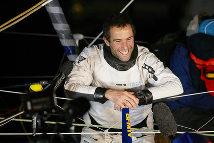 2012 13 VENDEE GLOBE. Armel Le Cleac'h (FRA) BANQUE POPULAIRE 2nd .