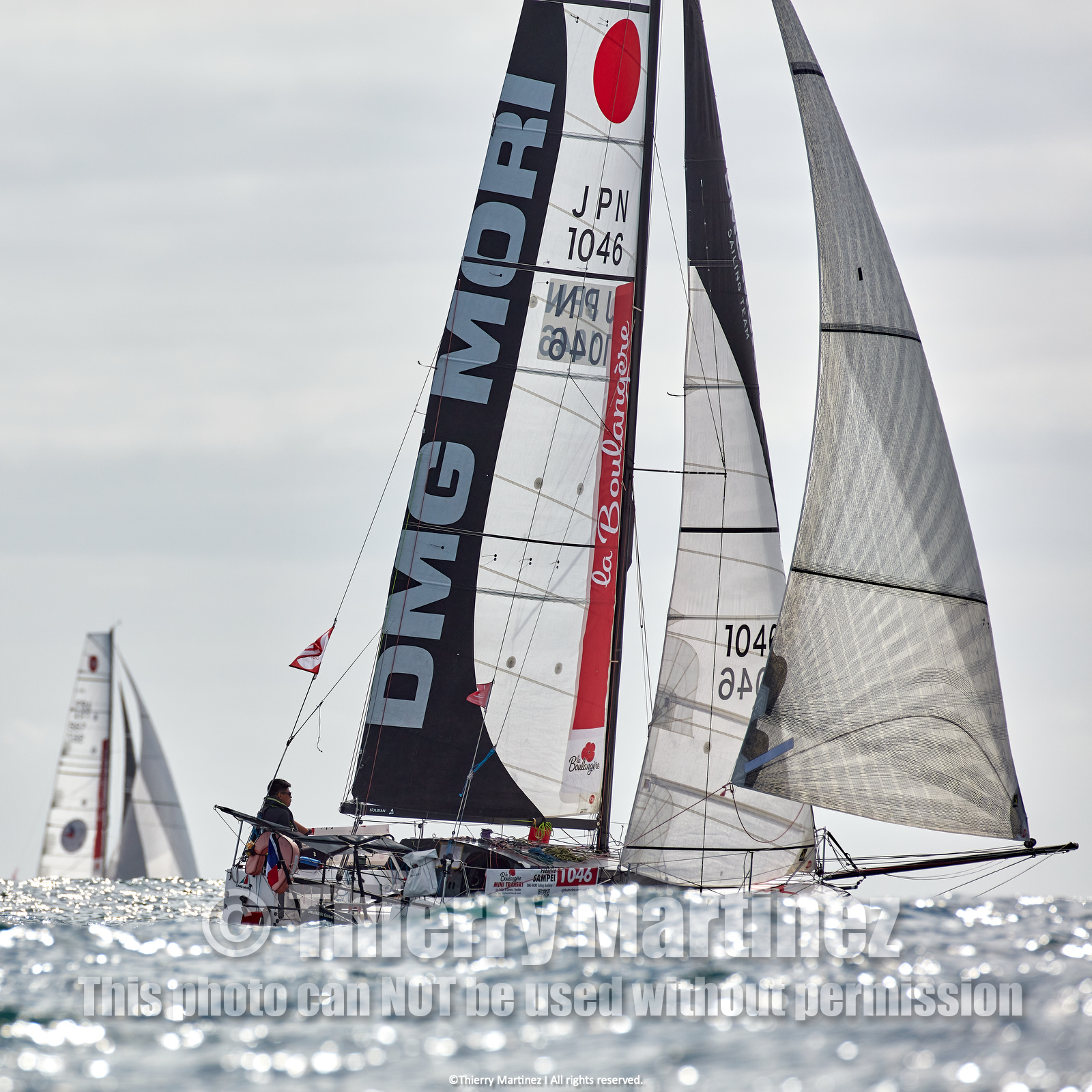 23_22766   © Thierry Martinez. LES SABLES D'OLONNE, 85 - FRANCE 25 septembre 2023.Départ MINI TRANSAT 2023. Départ du Dimanche 24 septembre retardé au Lundi 25 Sept .Les Sables d’Olonne (FRA)    Santa Cruz de la Palma ( Canaries)    St François ( Guadeloupe): 4050 NM.