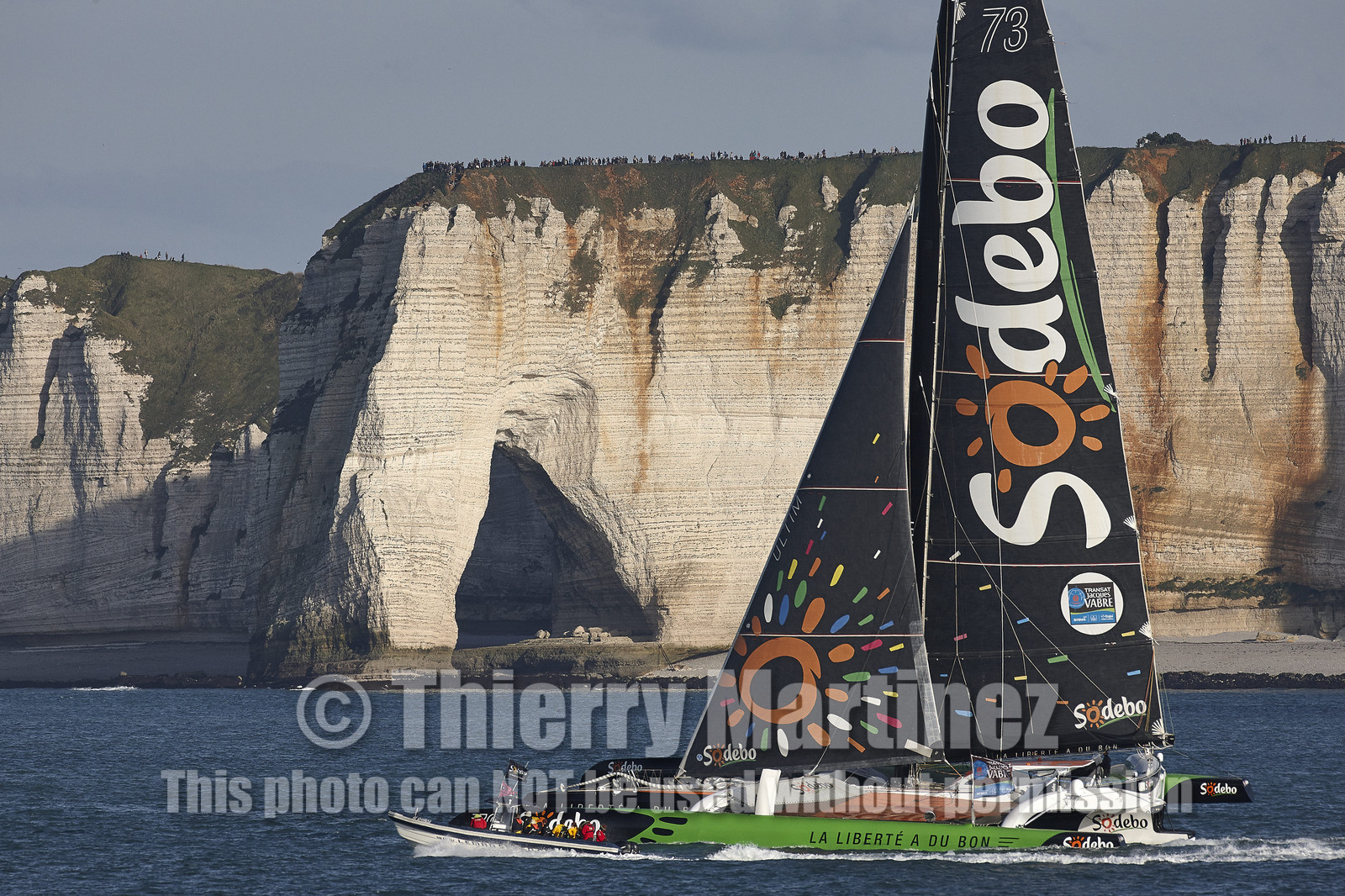 Départ Transat Jacques Vabre 2015.