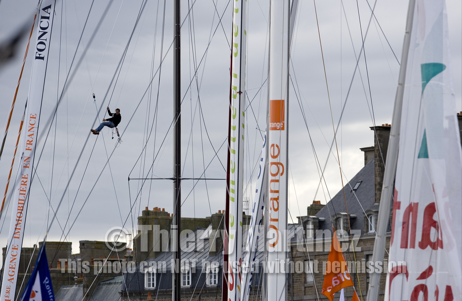 ROUTE DU RHUM Start in St Malo.Oct  2006