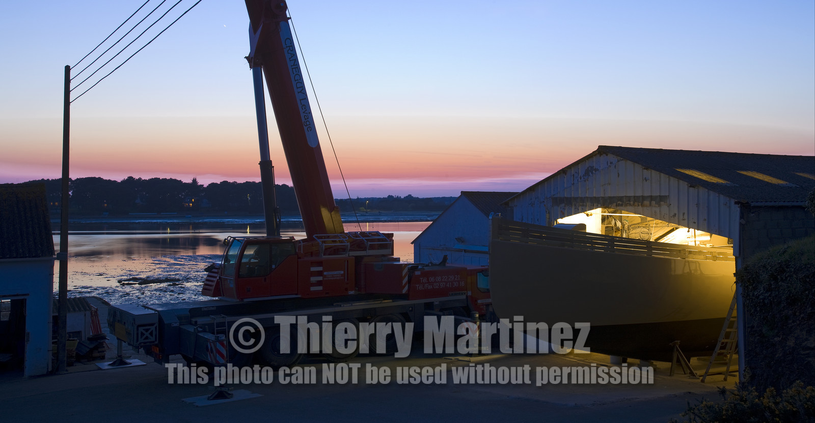 Launch of Thierry Dubois (FRA) new schooner LA LOUISE
