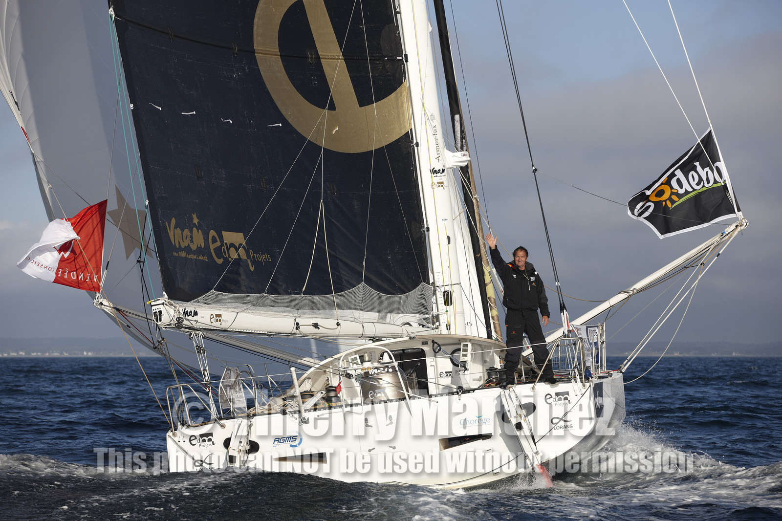 VOTRE NOM AUTOUR DU MONDE , skipper Bertrand de Broc (FRA)