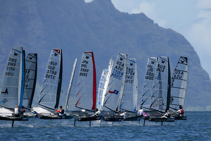 2013 McDOUGALL+McCONAGHY Moth Worlds - Kaneohe Bay - Hawaii -USA . October 2013
